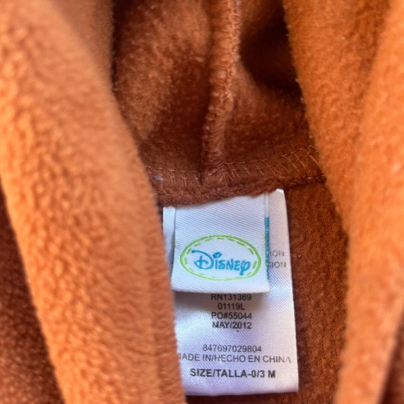 Vtg Disney Tigger Fleece Footed Sleepever - Picture 2 of 5